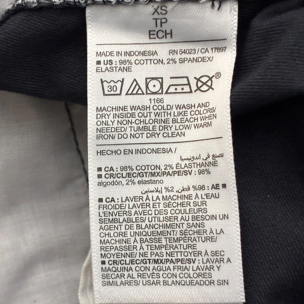 Old Navy Modern Jogger Pants Built-in Flex Built-in Flex Moiré Navy XS